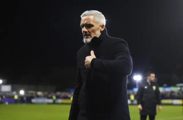 Aberdeen manager Jim Goodwin