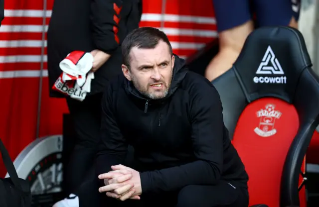 Southampton manager Nathan Jones