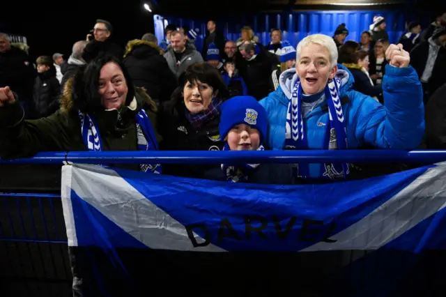 Fans at Recreation Park