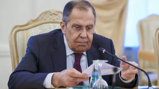 Russian Foreign Minister Sergei Lavrov