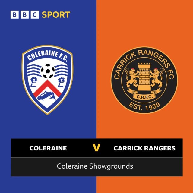 Coleraine v Carrick Rangers