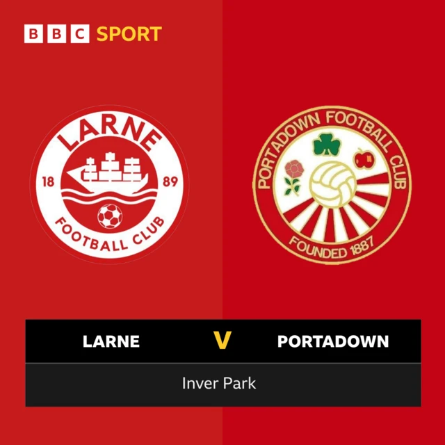 Larne v Portadown