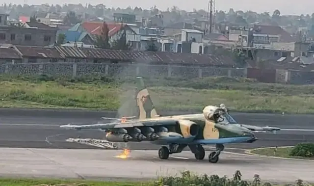 DR Congo Su-25 plane