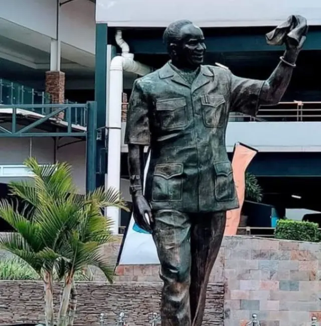 Kaunda statue in Lusaka