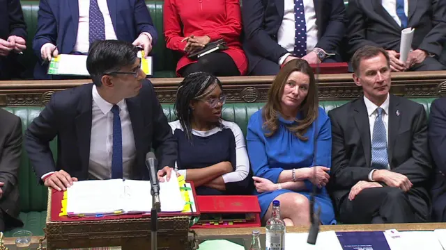 Rishi Sunak at PMQs