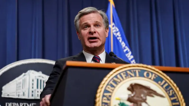 FBI director Christopher Wray