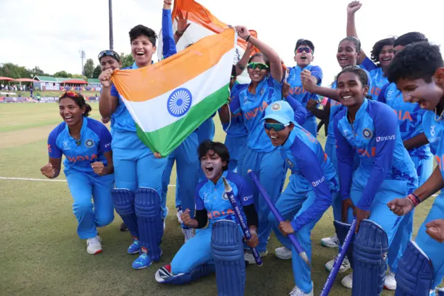 India celebrate