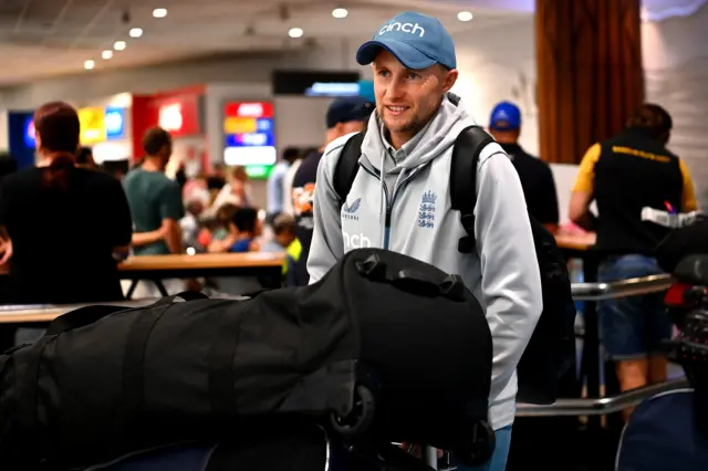 England batter Joe Root arrives in New Zealand ahead of their two-Test tour