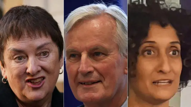 Mary Bousted; Michel Barnier; Katharine Birbalsingh