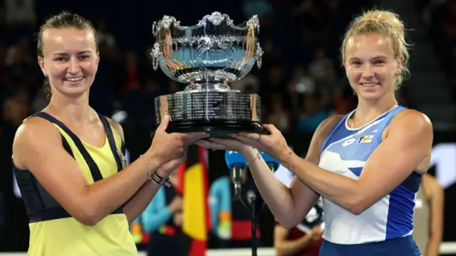 Barbora Krejcikova and Katerina Siniakova