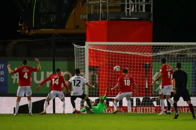 John Egan scores for Sheffield United