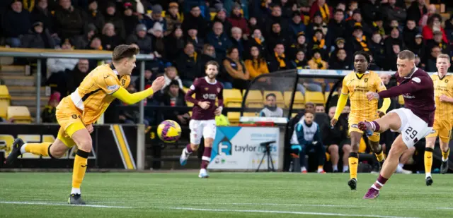 Stephen Humphrys fizzed at goal but was once again denied by Shamal George