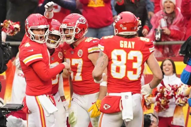 Kansas City Chiefs celebrate