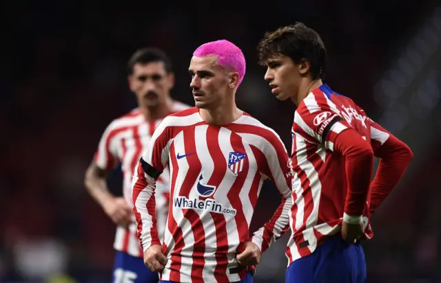 Antoine Griezmann and Joao Felix