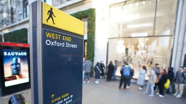 Oxford Street, central London