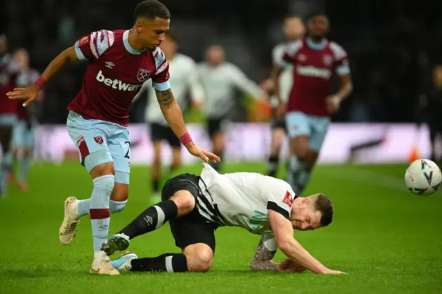 West Ham v Derby