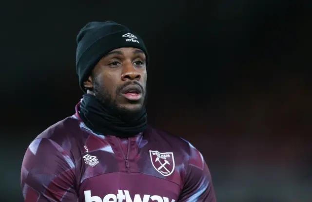 West Ham forward Michail Antonio