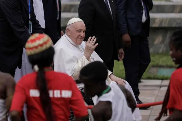 Pope in Kinshasa