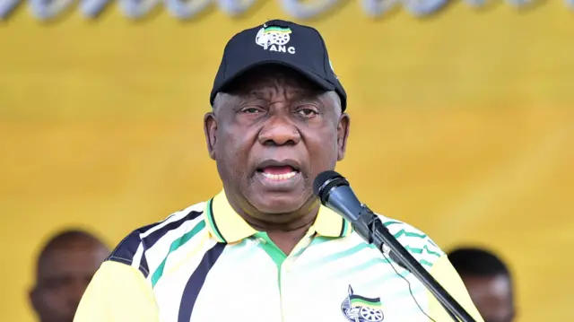 South Africa's President Cyril Ramaphosa