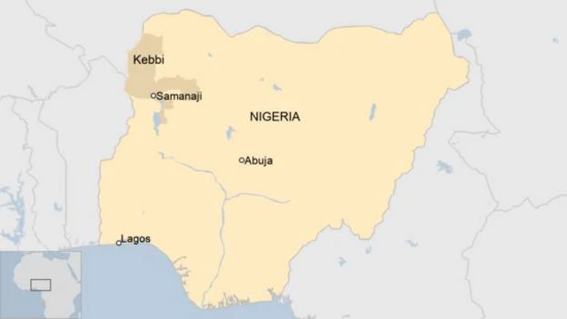 Map of Nigeria