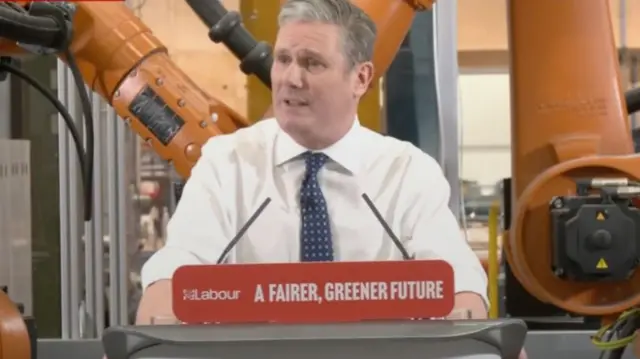 Keir Starmer speaking