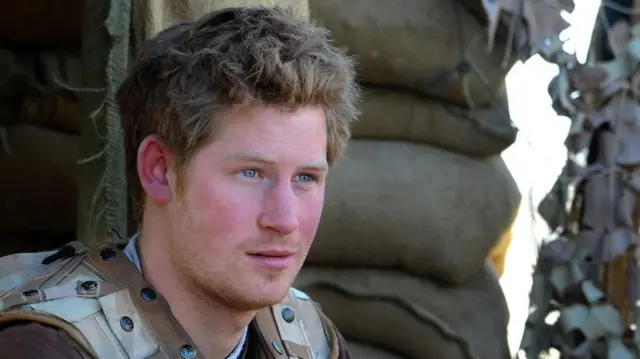 Prince Harry on tour in Afghanistan