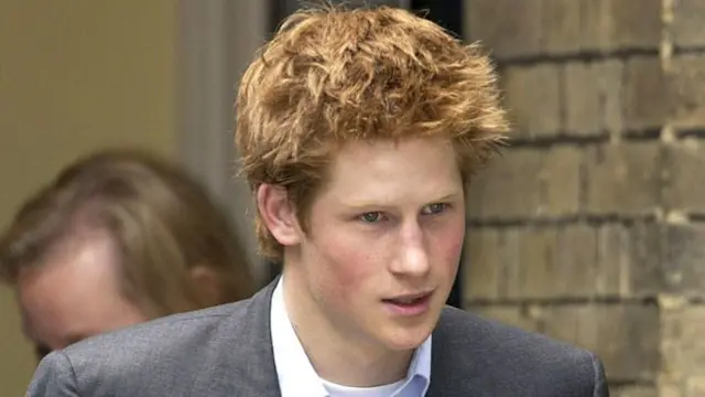 Prince Harry on his last day at Eton College