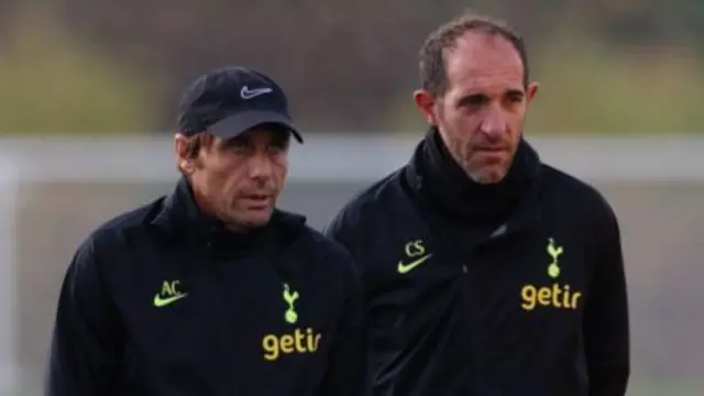 Antonio Conte and Cristian Stellini