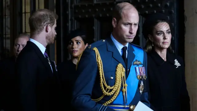 Harry, Meghan, William and Kate