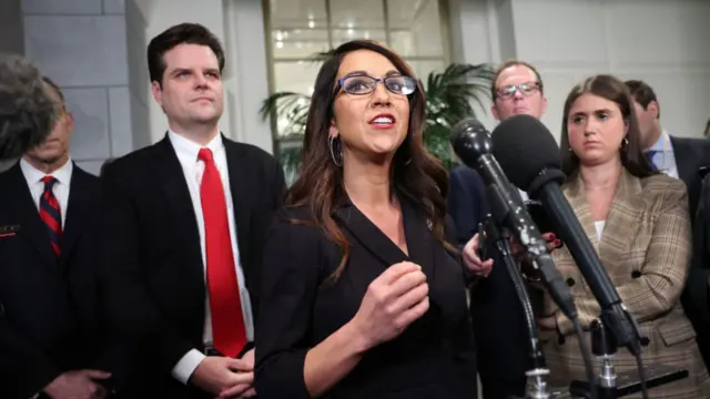 Lauren Boebert and Matt Gaetz