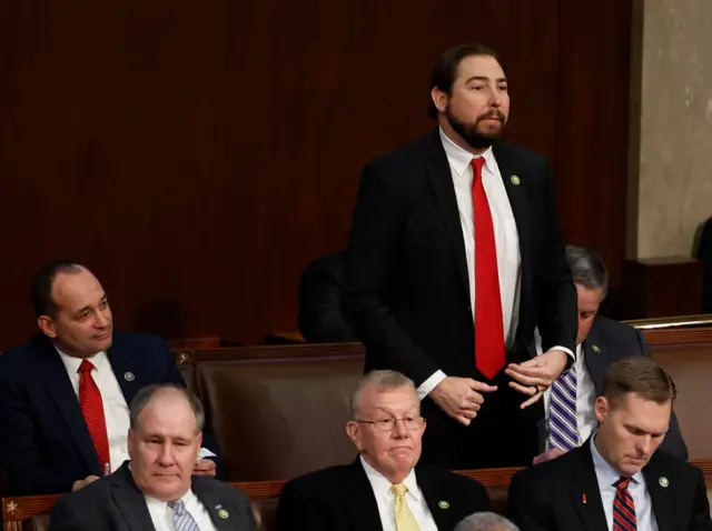 Eli Crane voting in the House of Representatives