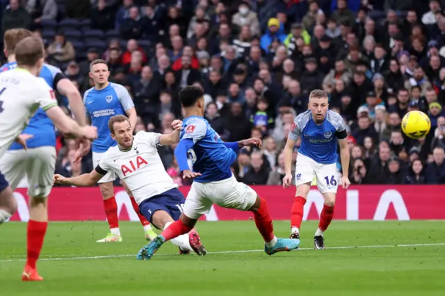 Harry Kane scores for Tottenham