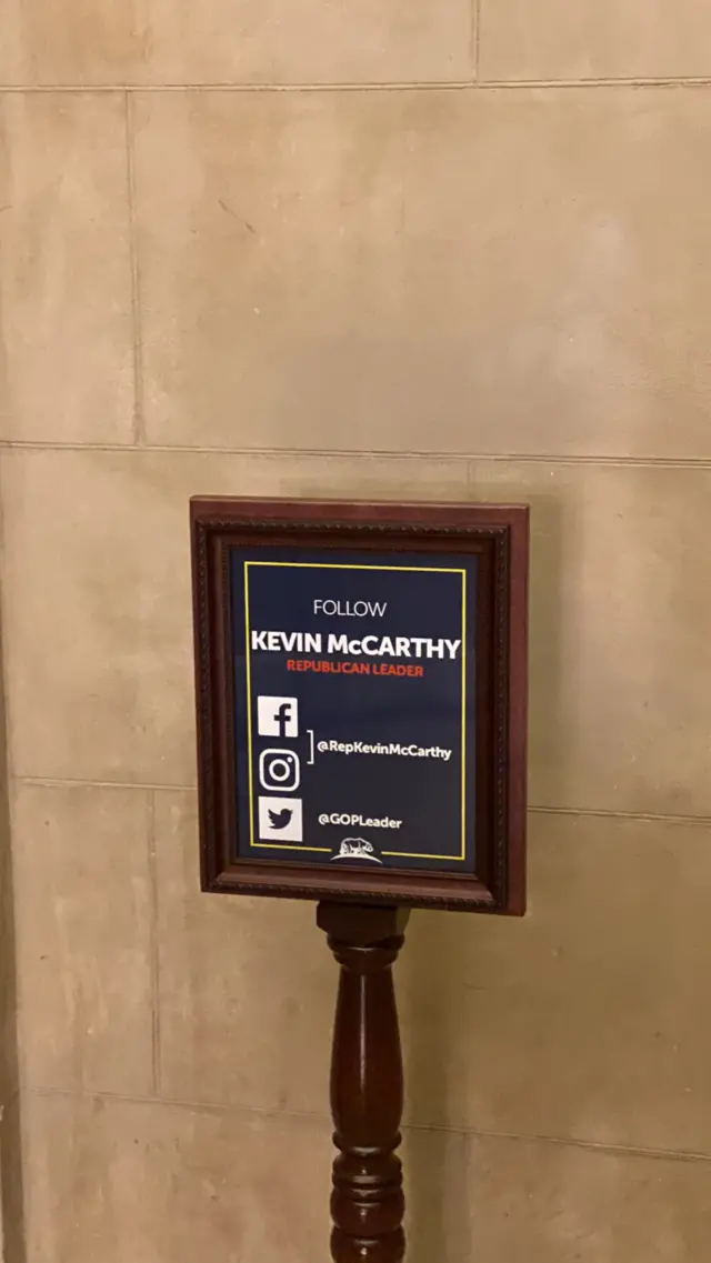 Kevin McCarthy sign