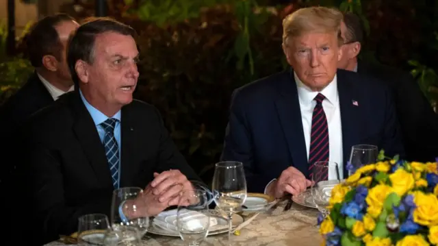 The two men dined at Trump's Florida home in March 2020