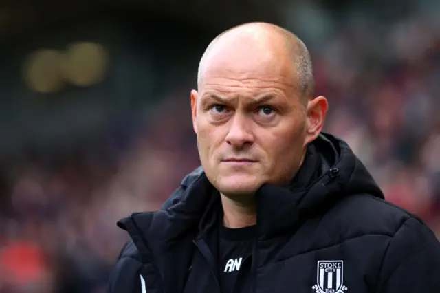 Stoke boss Alex Neil.