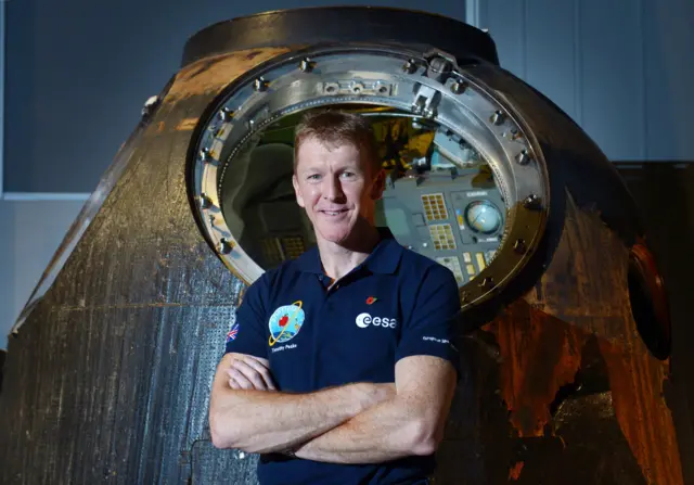 Astronaut Tim Peake