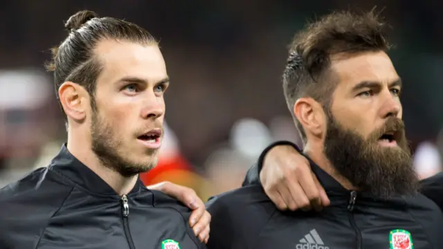 Gareth Bale and Joe Ledley