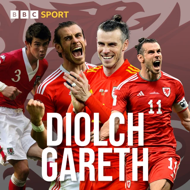 Gareth Bale diolch