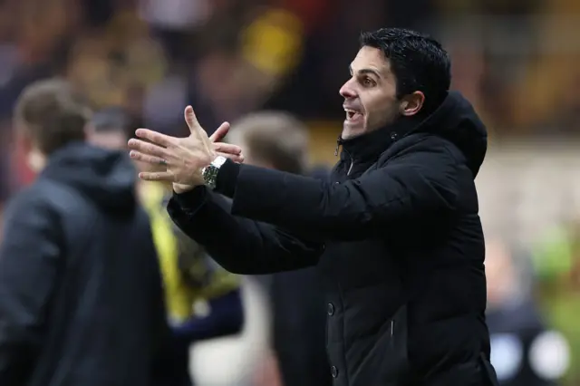 Arsenal boss Mikel Arteta