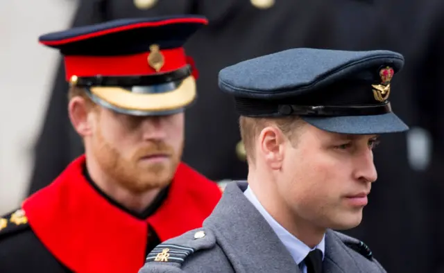 Prince William and Harry