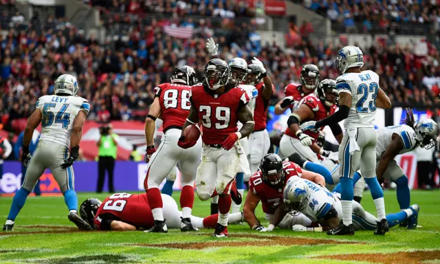 Atlanta Falcons v Detroit Lions at Wembley in 2014