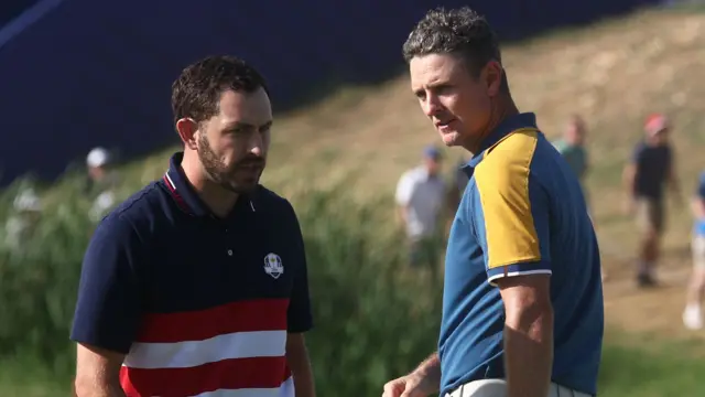 Patrick Cantlay and Justin Rose