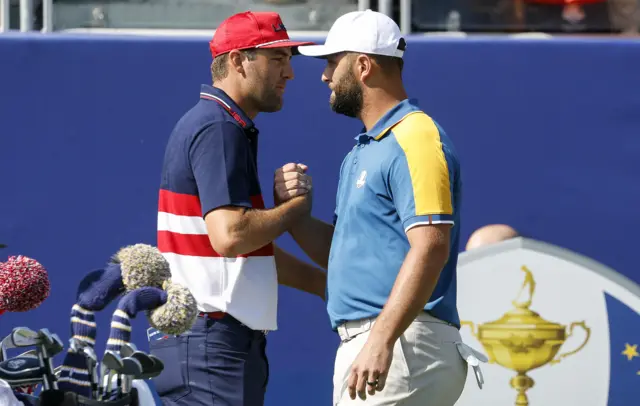 Jon Rahm and Scottie Scheffler