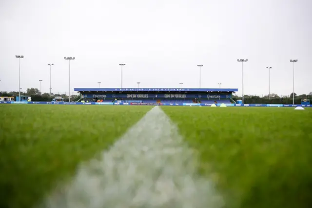 Walton Hall Park stands ready for the match.