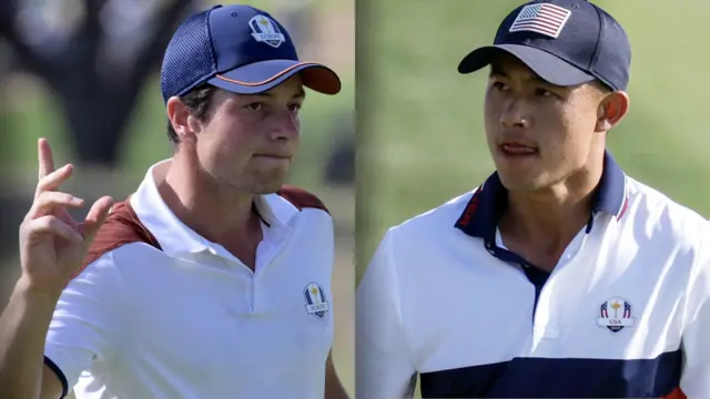 Viktor Hovland and Collin Morikawa