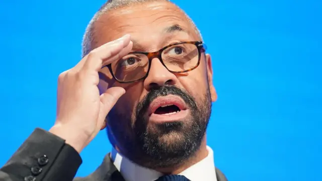 Foreign Secretary James Cleverly