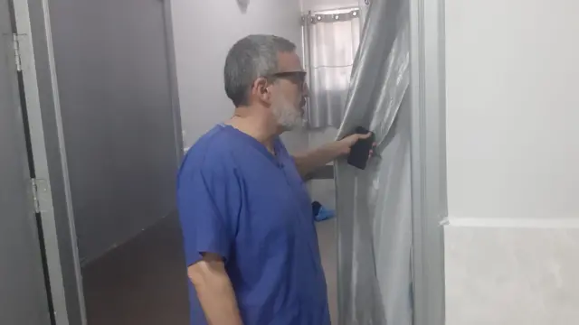 Dr Ghassan Abu-Sittah works in Al-Shifa hospital in Gaz