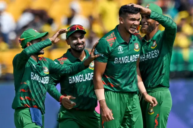 Bangladesh's Taskin Ahmed