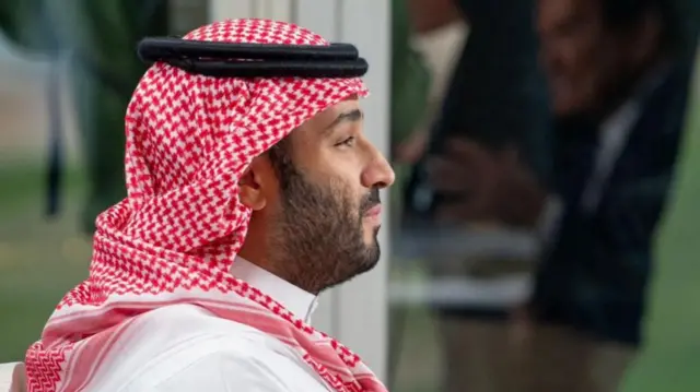 Mohammed Bin Salman, pictured last month