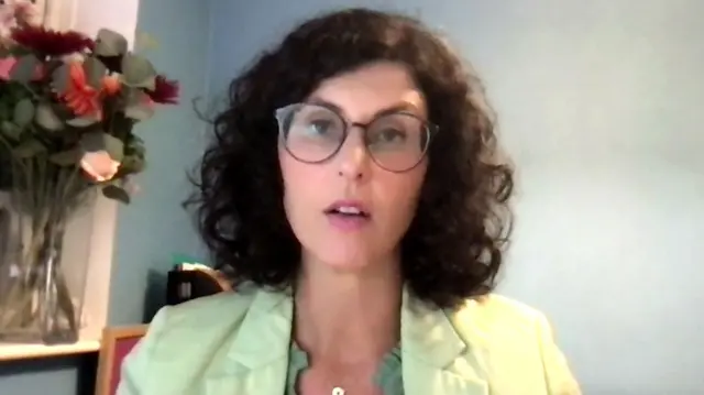 Liberal Democrat MP Layla Moran speaks to BBC News